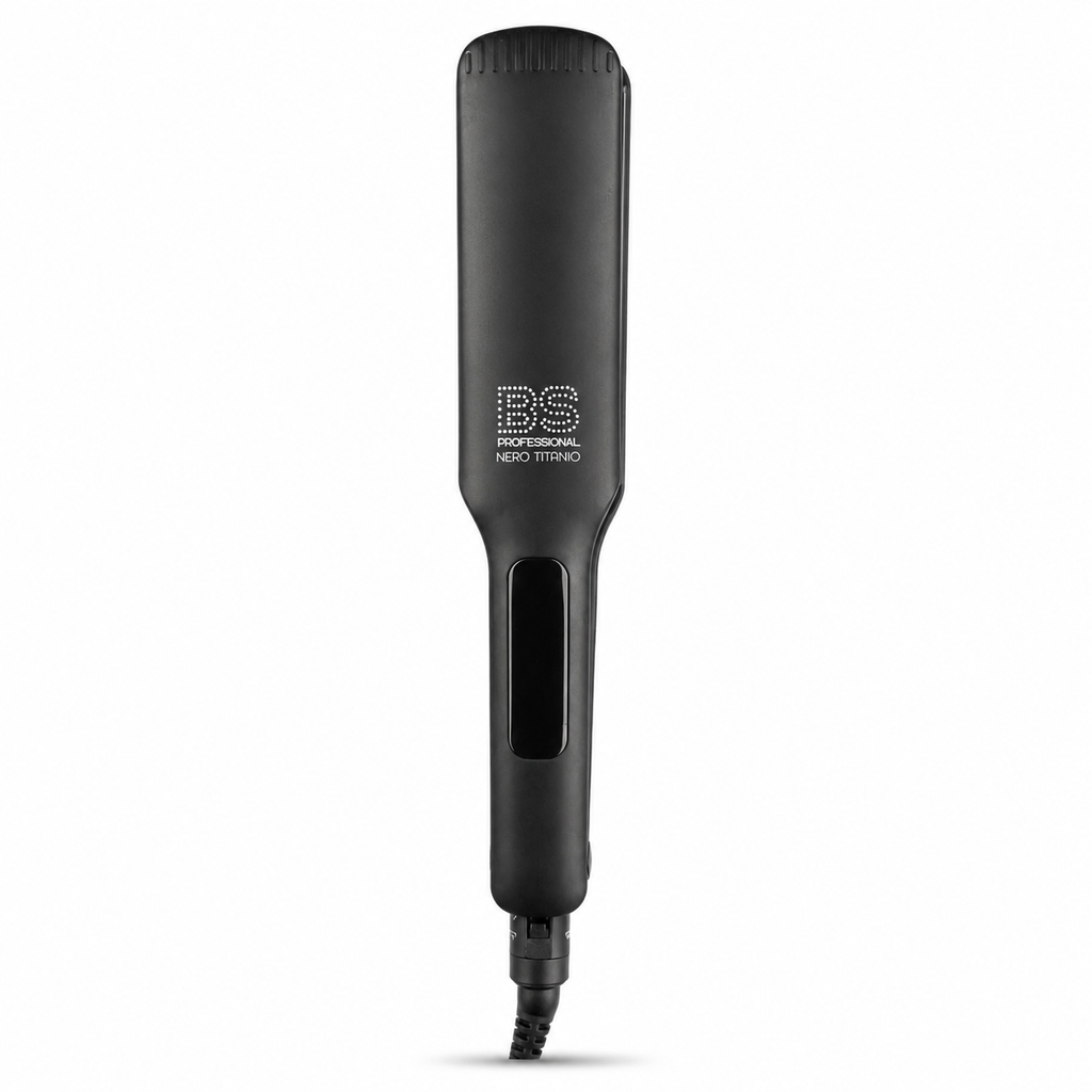 BS Professional Nero Titanio — Plancha Profesional Titanio Negro
